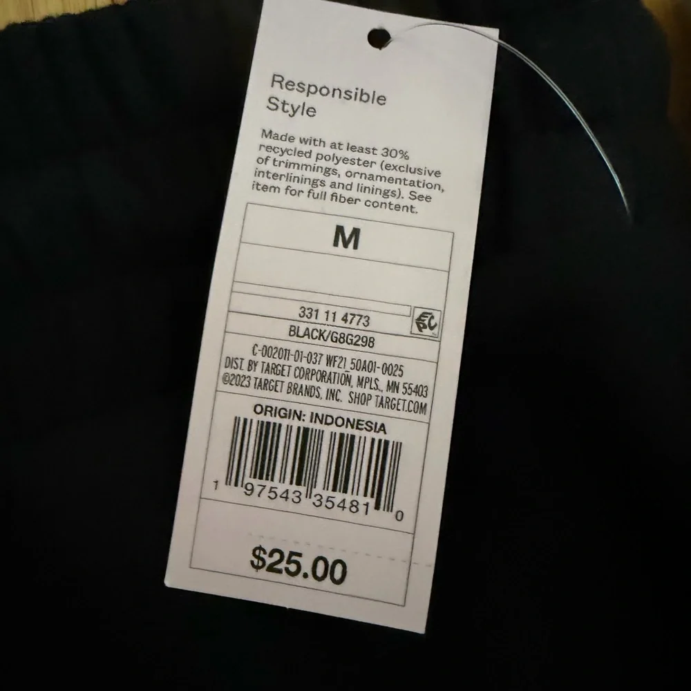 NWTs 2 Pairs Target Wild Fable Sweatpants. Black and Gray both size medium - Picture 2 of 3